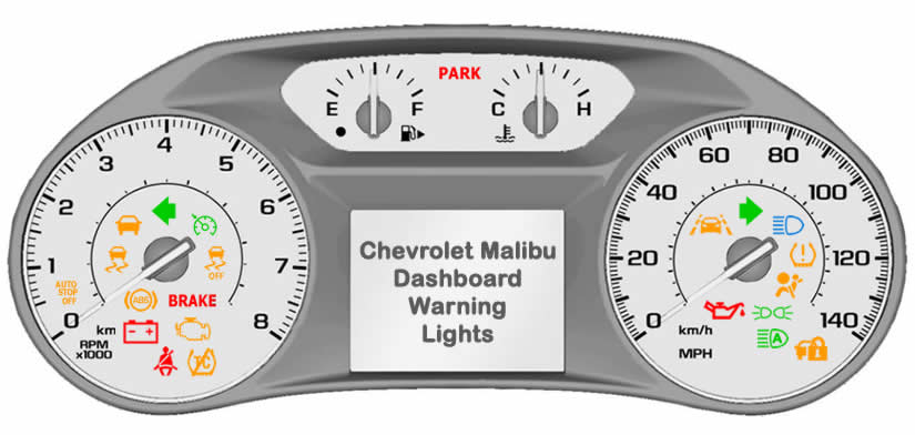 Chevy Malibu Dashboard Warning Lights