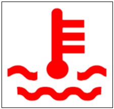 Citroen C5 Aircross High Engine Temperature Warning Light