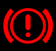 Mitsubishi Triton (L200) Brake Warning Light