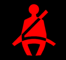 Mitsubishi Triton (L200) Seat Belt Reminder Light