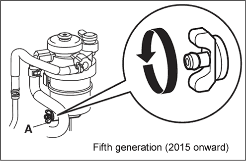 Mitsubishi Triton / Mitsubishi L200 5th generation fuel filter