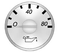 GMC Savana 2500 Van Oil Gauge