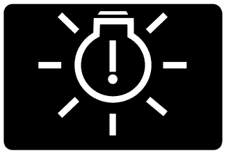 Ford Bronco Sport Low Beam Warning Light