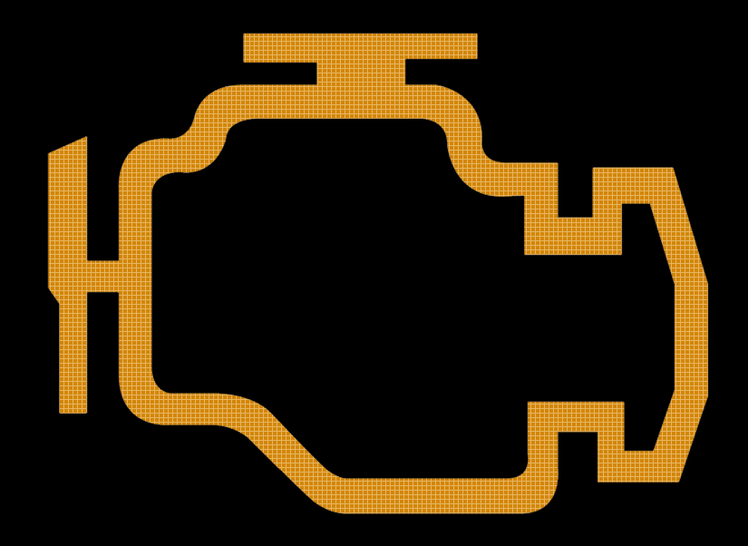 Car Engine Warning Light