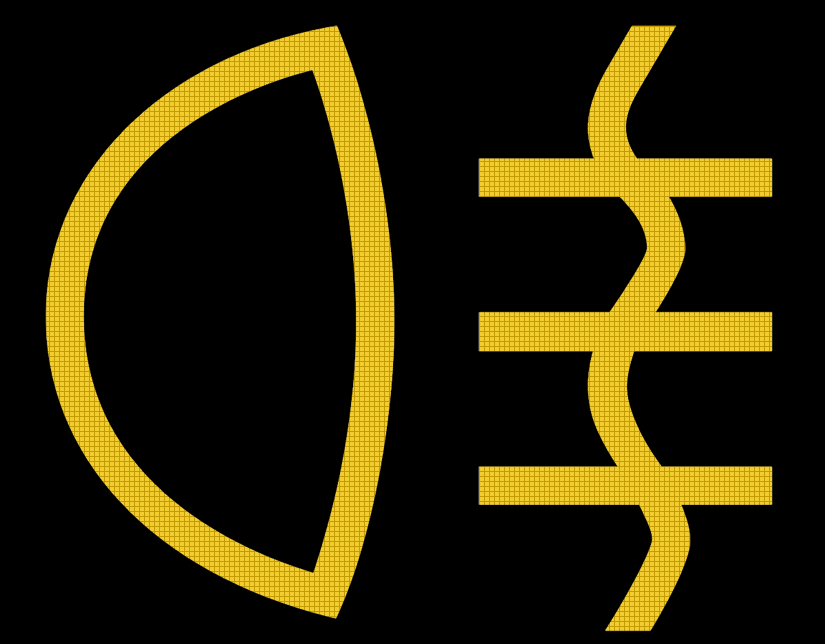 Rear Fog Lights Symbol