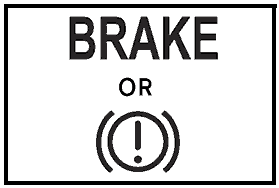 Toyota RAV4 Brake Warning Light