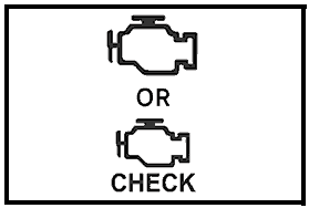 Toyota RAV4 Check Engine Warning Light