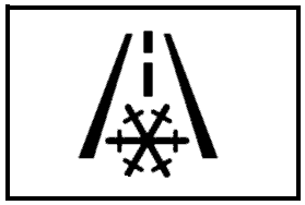 Toyota RAV4 Low Temperature (Snowflake) Warning Light