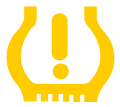 Toyota Highlander / Kluger Tire Pressure Warning Light