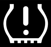Renault Zoe Tyre Pressure Monitoring System Warning Light