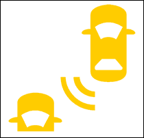 Hyundai Elantra Blind Spot Monitoring Warning Light