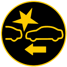Hyundai Santa Fe Forward Collision-Avoidance Assist (FCA) Warning Light