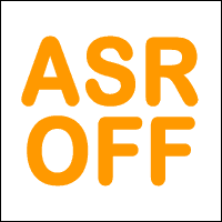 ASR OFF Dashboard Warning Light