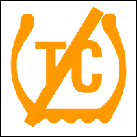 Traction Control Dashboard Warning Light Symbol