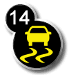 14. Kia Soul Electronic Stability Control (ESC) Warning Light