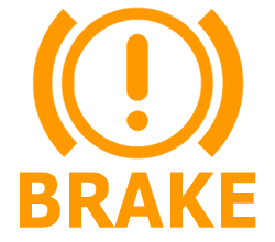 BMW X1 Yellow Brake Warning Light