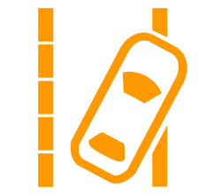 BMW X1 Lane Departure Warning Light