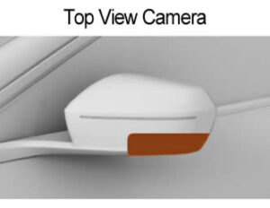 BMW X1 top view camera