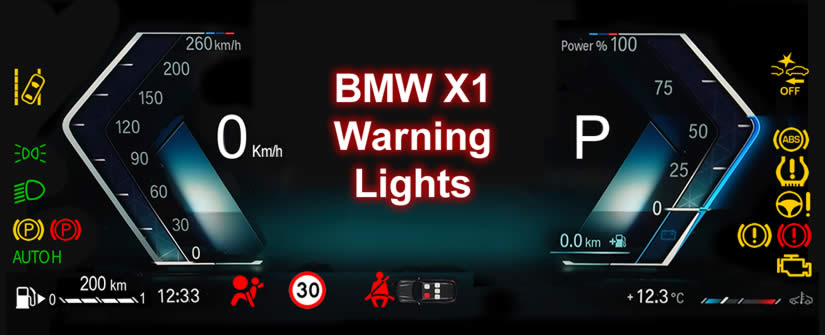 BMW X1 Dashboard Warning Lights