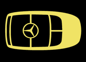 Mercedes A Class Key Warning Light