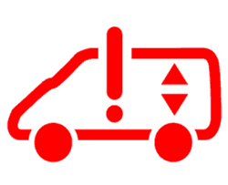 Fiat Ducato Self-Levelling Suspension Warning Light