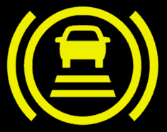 Opel / Vauxhall Movano Active Emergency Braking Warning Light