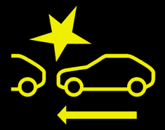 Opel / Vauxhall Movano Forward Collision Alert Warning Light