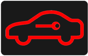 MG ZS Anti-Theft Warning Light