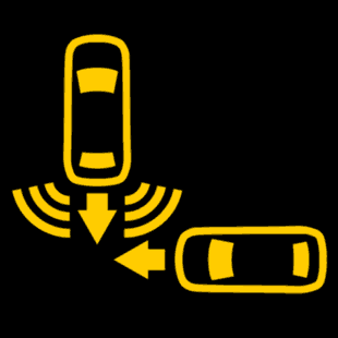 Volkswagen ID. Rear Traffic Alert System Warning Light