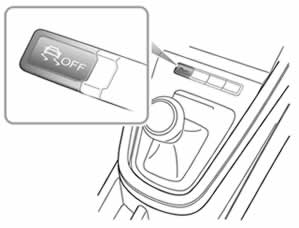 Switching off the MG3 Stability and traction control systems