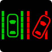 Jaguar XE Lane Departure Warning Light