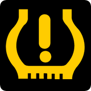 Jaguar XE Tyre Pressure Monitoring System (TPMS) Warning Light